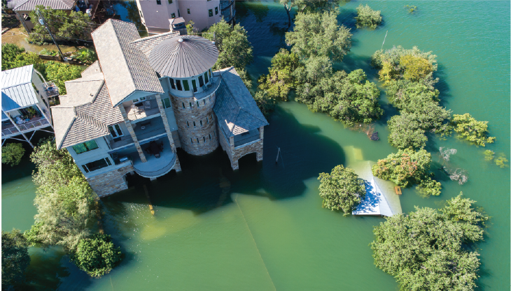 House flooded